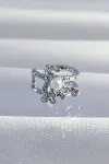 Pirinç Gümüş Renk İncili Ahtapot Earcuff Küpe-1