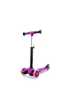 Mını Scooter Rıden Shıne Işıklı Scooter 55X57-64-71CM Fosforlu Renkli +2 Yaş - 40KG Max Taşıma Herha-4