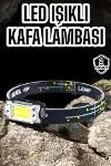 Kamp Feneri Balıkçı Feneri Başlıklı Suya Dayanıklı Kafa Lambası-2