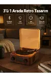Stereo Bluetooth Hoparlör – Gece Lambalı ve Saat Göstergeli Yeni Nesil-1
