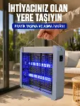 12W Elektrikli Sinek Öldürücü Çift UV Işıklı Asılabilir Böcek Öldürücü Lamba-1