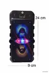 SPT-GLD Bluetooth Hoparlör Ses Kaliteli Büyük Boy Çift Çıkışlı (20714) Ses Bombası-3