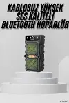SPT-GLD Bluetooth Hoparlör Ses Kaliteli Büyük Boy Çift Çıkışlı (20714) Ses Bombası-5