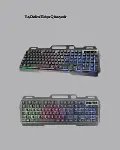 HN01 Kulaklık + PG-8018 Oyuncu Klavyesi Set-2