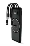 Wireless Powerbank 10000 Mah LED Ekranlı Dahili Kablolu Hızlı Şarj-3
