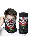 Joker Yüz Baskılı Baf Bandana - Çok Amaçlı Boyunluk Bandana 2 No-1