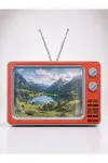 Retro TV Telefon Ekran Büyütücü 12'' HD Görüntü Büyütme Standlı Katlanabilir Telefon Tutucu-5