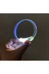 3 Modlu Pilli LED Işıklı Esnek Parti Bilekliği Beyaz-1