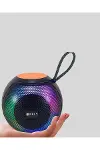 Tekno RGB Led Işıklı Güçlü Baslı Kablosuz Hoparlör Yeni Nesil-5