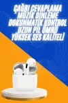 Yeni Nesil Bluetooth Kulaklık Beyaz Çağrı Cevaplayabilen Kablosuz Yeni Nesil-2