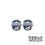 10 Adet 38MMX3MT Su Sızdırmaz Bant Beyaz-2