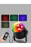 RGB LED Disko Küresi 7 Modlu Uzaktan Kumandalı-2