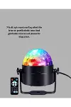 RGB LED Disko Küresi 7 Modlu Uzaktan Kumandalı-3
