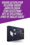 Unısex Yuvarlak Ekranlı 7 Kordonlu Akıllı Saat GPS Destekli Çoklu Kordon Seçeneği-1