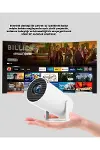 Oyun Konsolu Uyumlu Kablosuz Projeksiyon Cihazı Ev Sinema Deneyimi Yeni Nesil-4