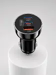12V 24V Uyumlu 60W Araç İçi Şarj Adaptörü Çoklu Hızlı Şarj Cihazı-2