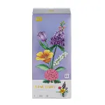 LZ4604 NessiWorld Çiçek Blok Seti 608 Parça -Vagon life-1