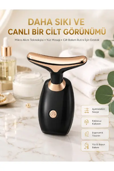 Mikro Akım Teknolojili, Taşınabilir Cilt Bakım Cihazı