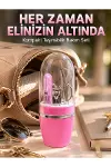 Pembe Manikür Pedikür Bakım Seti Cımbız Tırnak Makası Makas Törpü-1