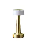 Gold Kare LED Masa Lambası Şarjlı Dimmer Kontrollü Dekoratif Işık-2
