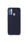 Tecno Spark 7T Kılıf First Silikon - Lacivert-3