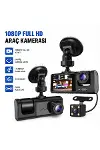 Full Hd 1080P Sensör - Park Asistan - Hareket Algılama Oto Araç İçi Kamera HS-362-1