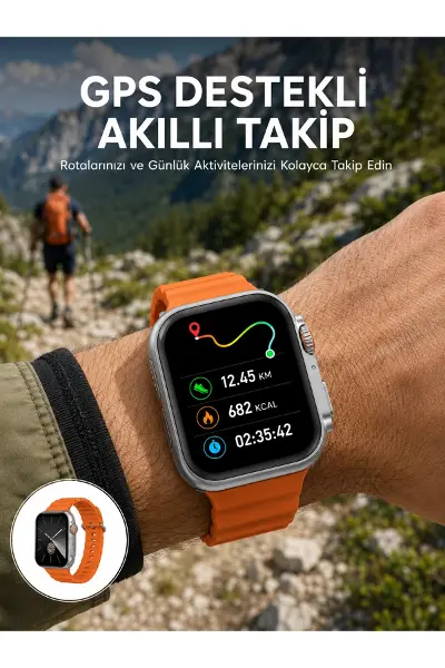 Yeni Nesil Çağrı Cevaplayabilen 47 MM Titreşimli Çok Fonksiyonlu Akıllı Saat Yeni Nesil