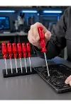 Çelik 7'li Tornavida Seti Ergonomik Sap Profesyonel Kullanım-2