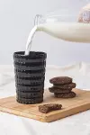 Allegra Siyah Akrilik Bardak | 400 ml Şık ve Dayanıklı Meşrubat & Su Bardağı | Cam Değil, Kırılmaya-3