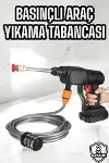 Yeni Nesil Araç Yıkama Şarjlı Tabancası Basınçlı Su Hazneli-2
