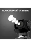 4K Ultra HD Aksiyon Kamerası 270° Geniş Açı Döner Klips Su Geçirmez Kılıf WiFi Kamera-4