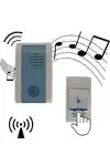 Wireless Bağlantılı Ev, Ofis, Daire veya Bahçe Kapıları İçin Kablosuz Kapı Zili-3