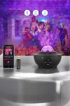 Galaxy Efektli LED Gece Lambası Projektörü Bluetooth Bağlantılı-5