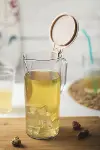 Akrilik Ölçekli 1 Lt Sürahi & Ölçü Kabı (Buzdolabı Kapak Rafına Sığar)-5
