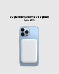 MagSafe Manyetik Powerbank iPhone İçin Hızlı, Kablosuz ve Güvenli Şarj-2