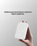 MagSafe Manyetik Powerbank iPhone İçin Hızlı, Kablosuz ve Güvenli Şarj-5