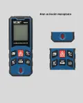 Dijital Lazer Mesafe Ölçüm Cihazı İnşaat ve Ev Kullanımı Yeni Nesil-3