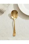 Gold Orta Boy Paslanmaz Çelik Servis Kaşığı & Profesyonel Sunum Gereci 21 cm-2