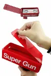 Kırmızı Parti Oyuncağı Para Saçma Fırlatma Tabancası Makinesi Super Money-1