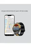 3 Bileklikli Amoled Akıllı Saat Bluetooth Çağrı Ve Sağlık Takipli Yeni Nesil-3
