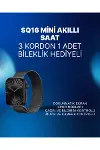 Mini Series 10 Akıllı Saat | 3 Kordon + Bileklik Hediyeli, Tüm Telefonlarla Uyumlu-1