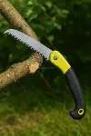 Busstier Katlanır Budama Testeresi, 18 cm Paslanmaz Çelik Bıçak, 23 cm Kaymaz Ergonomik Sap, Güvenli-5