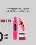 Ayarlanabilir Hızlı Tırnak Bakım Makinesi Yeni Nesil-2