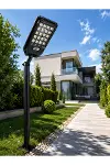 Güneş Enerjili Dış Mekan LED Lambası Geniş Aydınlatma Açılı Akıllı Sokak Lambası-3