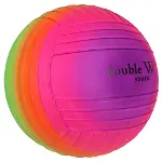 Double W Sports Gökkuşağı Tırtıklı PVC Top 23cm-1