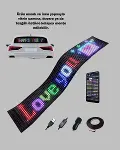 USB Destekli LED Mağaza Tabelası – Renkli RGB Kayan Yazı Paneli-4