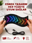 USB Destekli LED Mağaza Tabelası – Renkli RGB Kayan Yazı Paneli-1