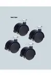 Kilitli Mini Tekerlek Ayak 4 cm 4’lü Set-5