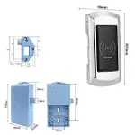 PM-26727 125Khz RFID Dijital Çekmece Dolap Kilidi (2’li Paket)-2