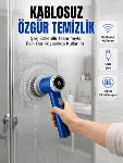 Mutfak, Banyo ve Fayanslar İçin Çok Amaçlı Elektrikli Temizlik Fırçası-1